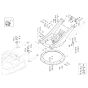 Swing Bracket Assembly -2 for Wacker DW20-2 Dumper