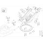 Swing Bracket Assembly -1 for Wacker DW20 Dumper