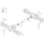 Axle Assembly -1 for Wacker DW20 Dumper