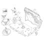 Pilot Stand Assembly -1 for Wacker DW40-2 Dumper