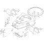 Front Frame Assembly for Wacker DW50-2 Dumper