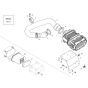 Air Cleaner (TD 2.2) Assembly for Wacker DW50-2 Dumper