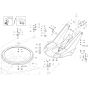 Swing Bracket Assembly for Wacker DW60-2 Dumper