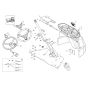 Pilot Stand Assembly -1 for Wacker DW60-3 Dumper