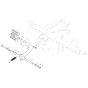 Foot Brake Assembly for Wacker DW90-3 Dumper