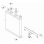 Oil Cooler Assembly for Wacker TD15-3S Track Dumper