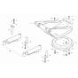 Swing Bracket Assembly for Wacker TD18 Track Dumper