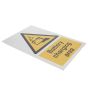 'Battery Charge Area' 3mm Foamex Safety Sign 240mm x 360mm