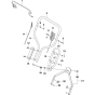 Handle Assembly for Husqvarna WB48 SE Consumer Lawn Mower