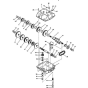 Transmission Assembly for Husqvarna WG4815E Commercial Lawn Mower