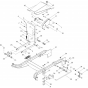 Frame Assembly for Husqvarna WH4817EFQ Commercial Lawn Mower