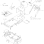 Decals Assembly for Husqvarna WHF5218ETS Commercial Lawn Mower