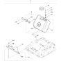 Water System Kit Ass'y for Wacker WP1550 - 5000009325 (Rev.111) Plate Compactors