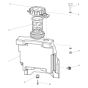 Water Tank Assembly for Wacker WPU1550AW  Plate Compactor