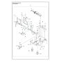 Carriage Assembly for Husqvarna WS 462 Wall Saw