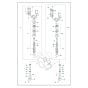 Motor Assembly for Husqvarna WS 463 Wall Saw