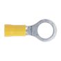 Easy-Entry Ring Terminal Dia.10.5mm (3/8") Yellow Pack of 100 Sealey Part No. YT16