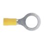 Easy-Entry Ring Terminal Dia.13mm (1/2") Yellow Pack of 100 Sealey Part No. YT17