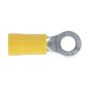 Easy-Entry Ring Terminal Dia.5.3mm (2BA) Yellow Pack of 100 Sealey Part No. YT18