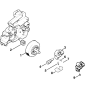 Oil pump Assembly for Stihl E14 Electric Chainsaws