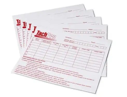 Tachograph Weekly Envelopes - Pack of 100