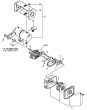 Air Cleaner and Muffler Assembly for Yanmar L48N Engine