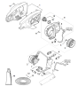 Electric Motor, Motor Housing, Oil Tank Assembly for Stihl HTA 85 Pole Pruner