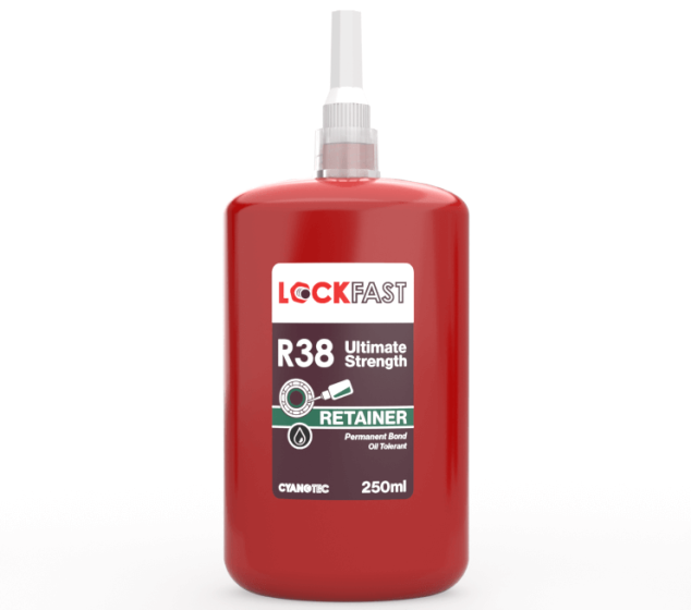 R38 (Replaces Loctite 638) Retaining Compound - 250ml