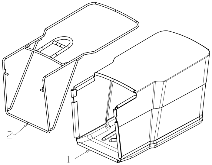 Catcher Assembly for Masport 625AL (2019 May 465774) Mower